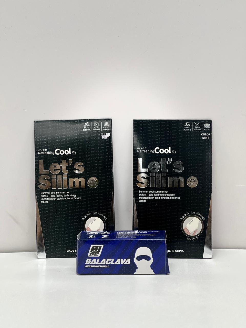 AJSPEC             BALACLAVA & HAND SLEEVES COMBO